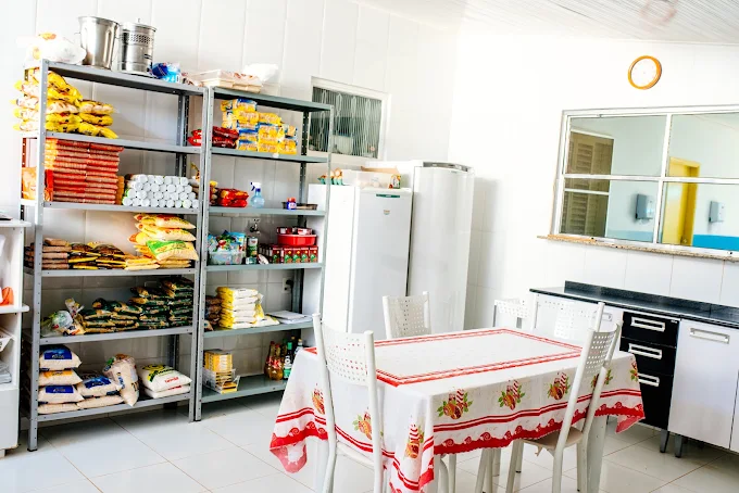 Cozinha própria da escola